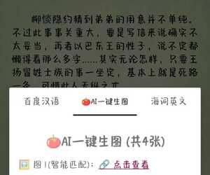 阅读小说文本AI一键生图（字典源）