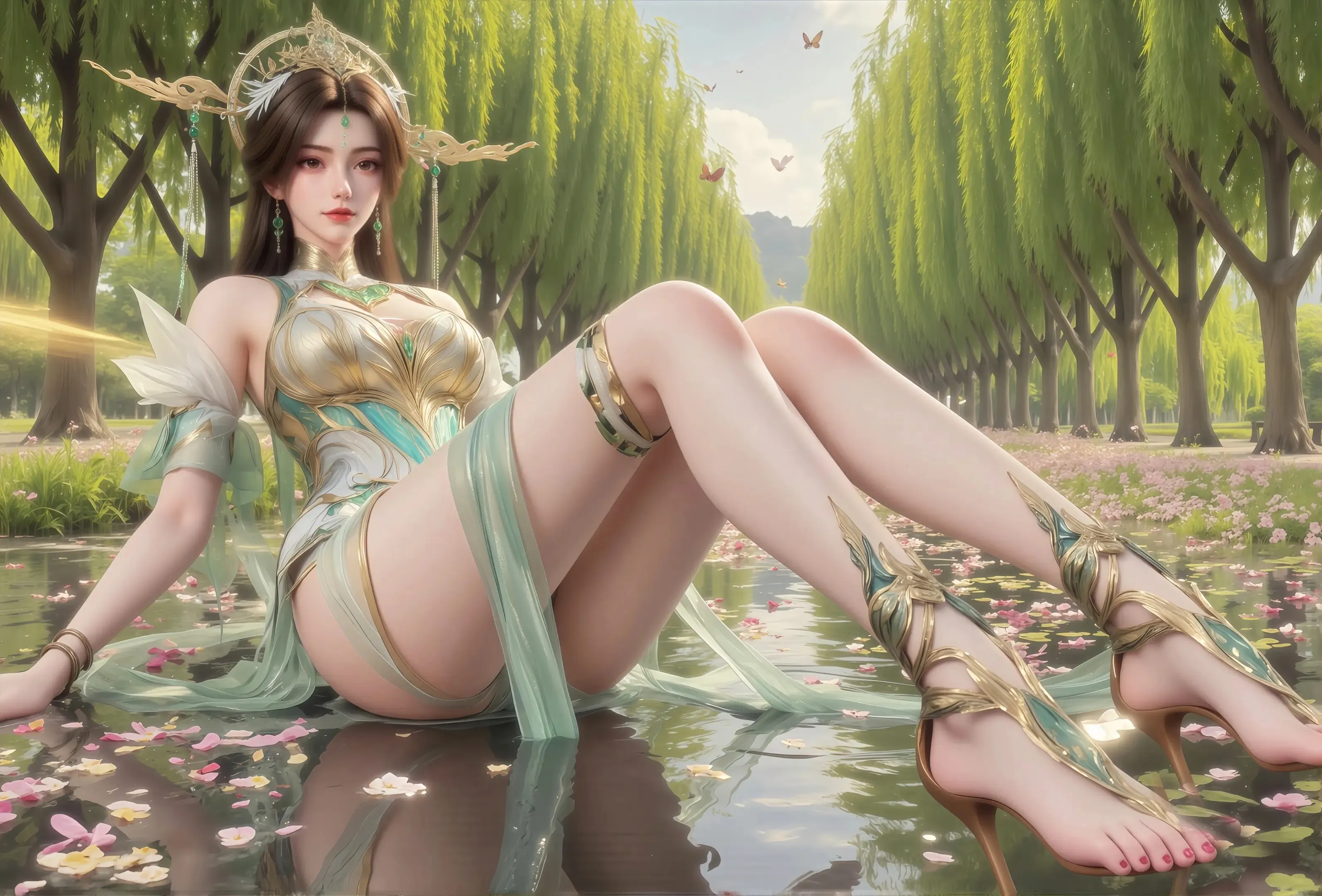 2025-03-14-横版的柳妈他来了哦。#柳神 #完美世界 #完美身材 #大长腿 #动漫推荐2.webp