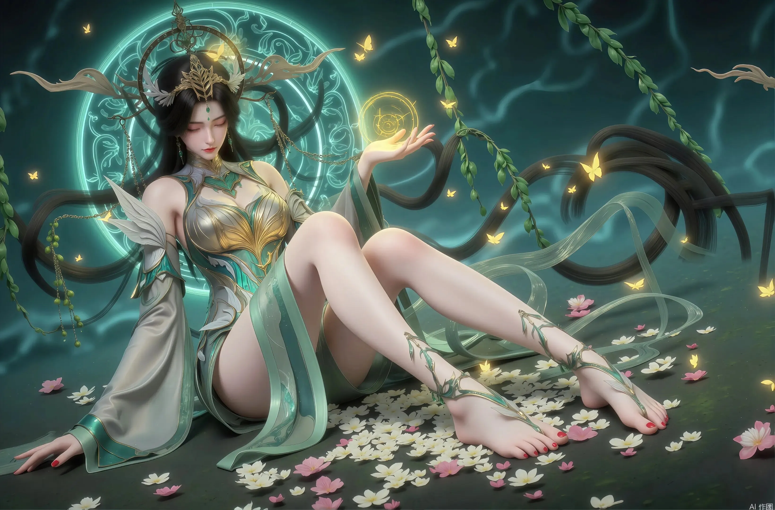 2025-03-14-横版的柳妈他来了哦。#柳神 #完美世界 #完美身材 #大长腿 #动漫推荐1.webp