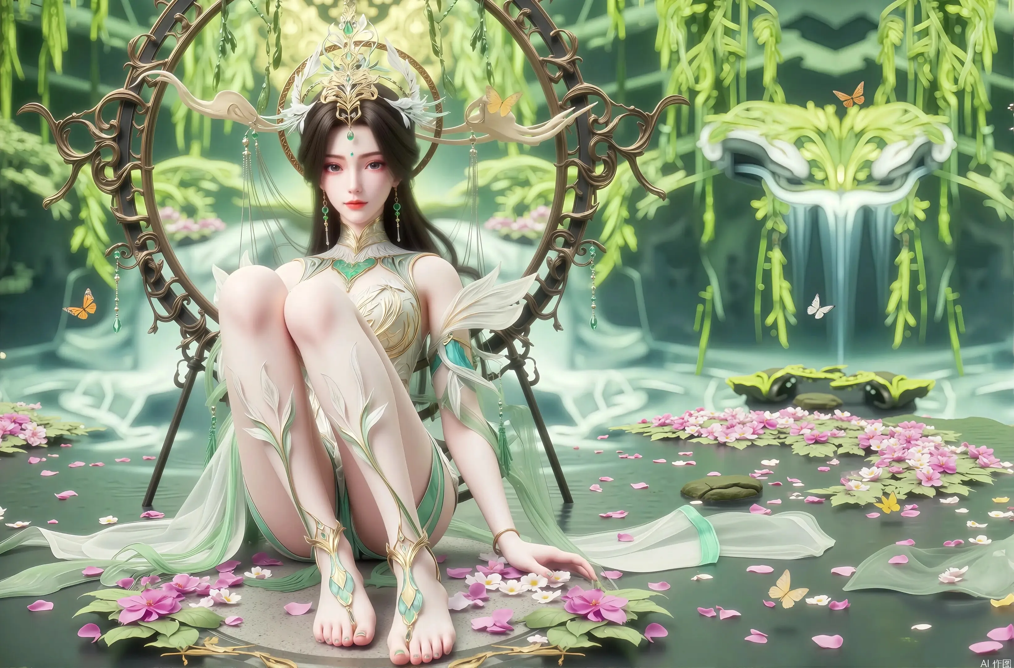 2025-03-14-横版的柳妈他来了哦。#柳神 #完美世界 #完美身材 #大长腿 #动漫推荐3.webp